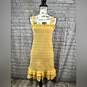 American Eagle NWT yellow mini dress. Size MEDIUM.